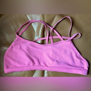 Sporti Women’s Swim Bathing Suit Top Size XL - Pink Spaghetti Strap Racer Bra